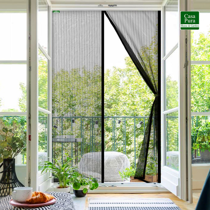 Fly Screen Net for Balcony, Patio Doors & Home | Insect Screen | Adhes
