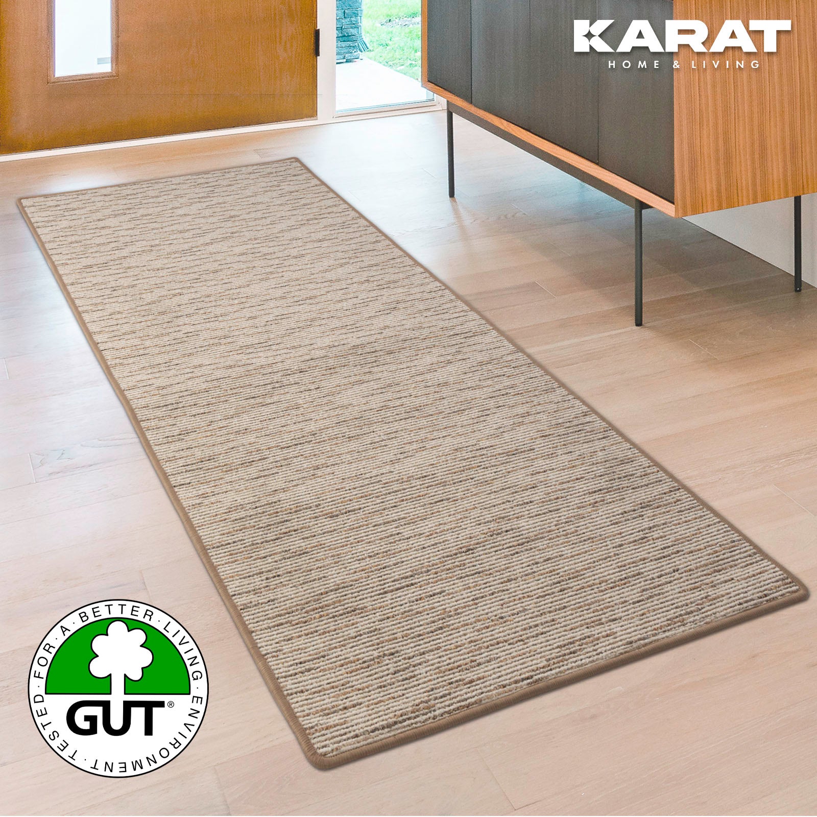 Carpet Runner | Geneva | Modern Hallway Runner for Living Room, Hallway & Bedroom