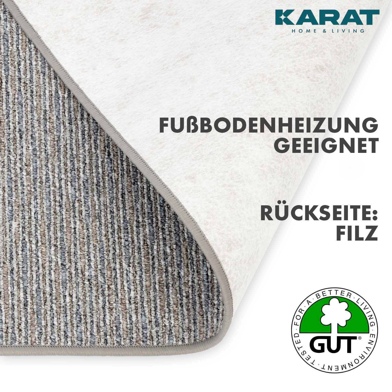 Carpet Runner | Geneva | Modern Hallway Runner for Living Room, Hallway & Bedroom