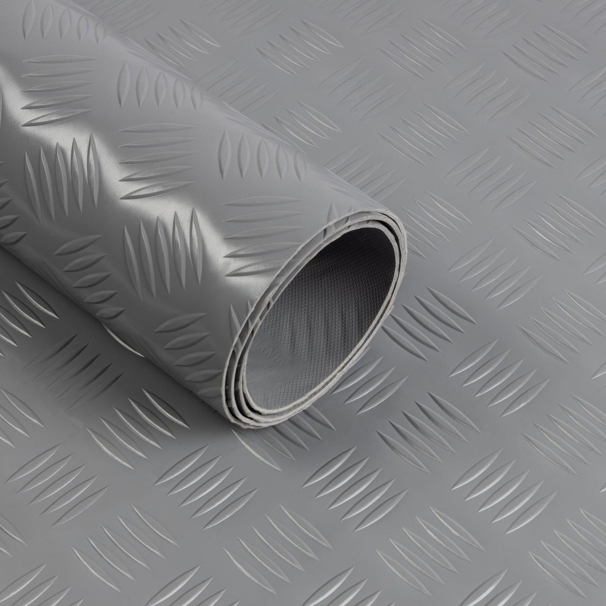 ✂ PVC Vinyl Flooring | Checker Plate | Various Colours | Thickness: 2 mm