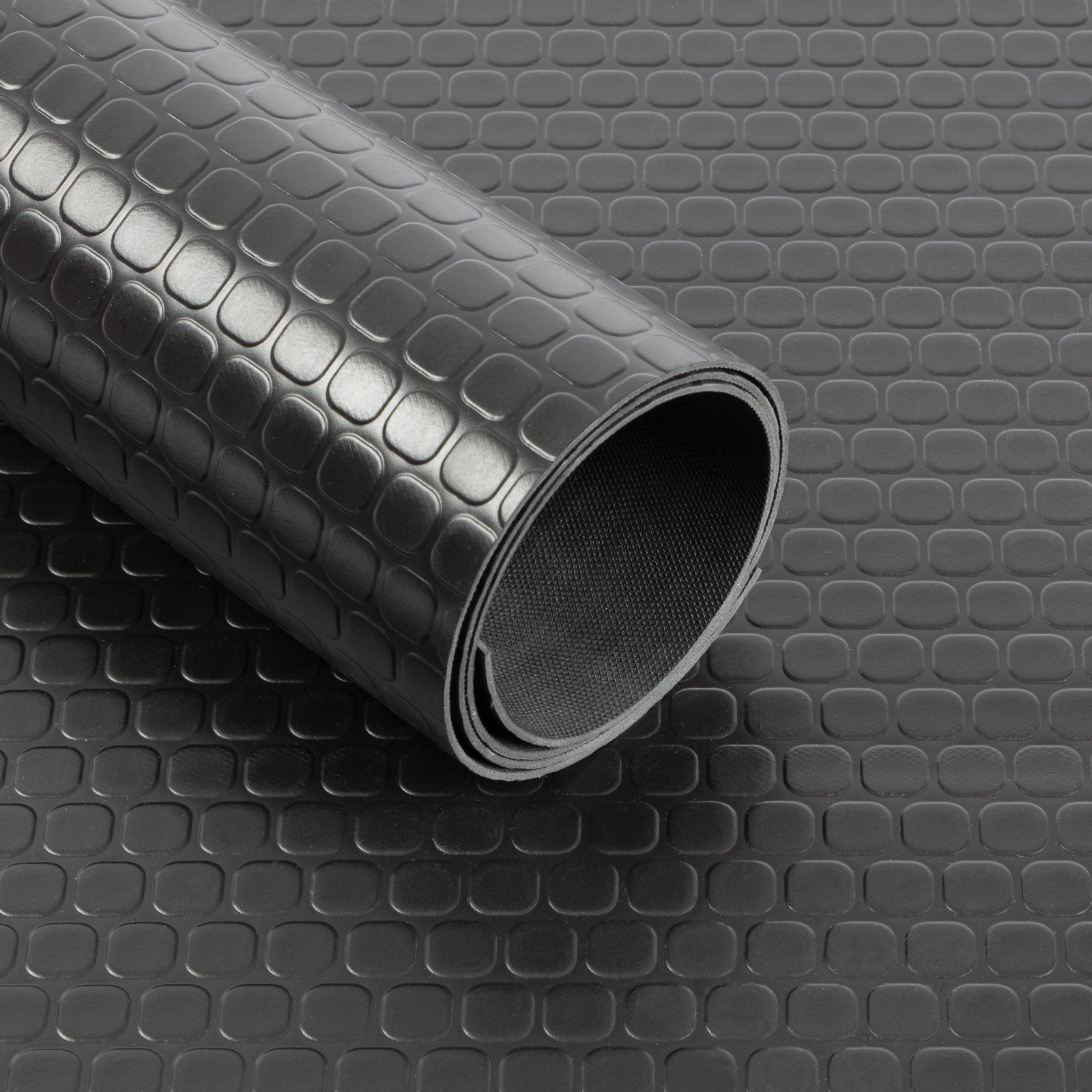 ✂ PVC Vinyl Flooring | Square Stud | Thickness: 2 mm