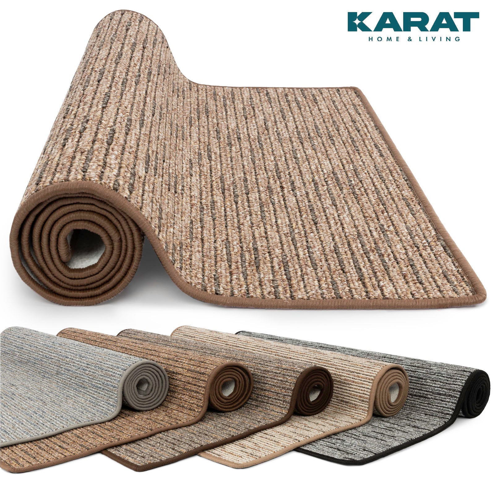 Carpet Runner | Geneva | Modern Hallway Runner for Living Room, Hallway & Bedroom