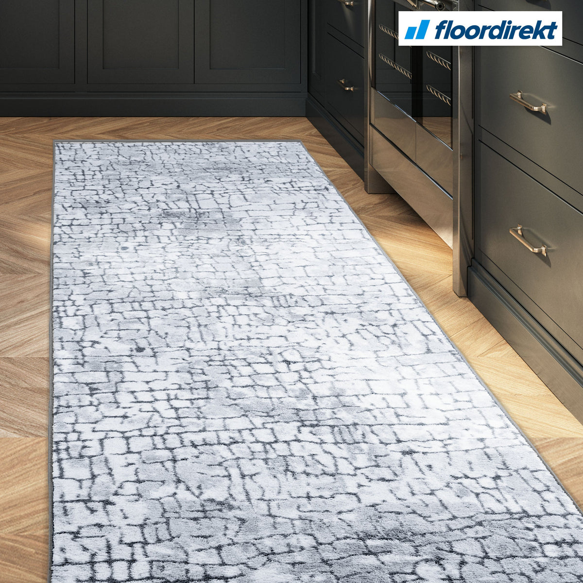 ✂ Made-To-Measure Carpet Runner | Aqua | Multi-Runner | Modern Living Rug