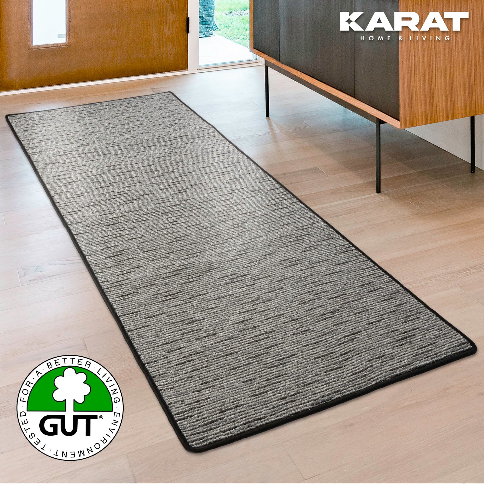 Carpet Runner | Geneva | Modern Hallway Runner for Living Room, Hallway & Bedroom