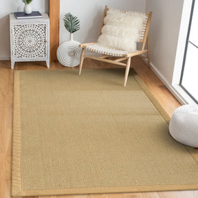 Sisal rug | Mumbai | natural fibre rug with cotton border | available in various sizes