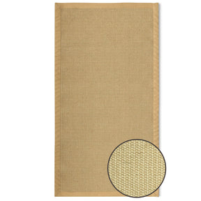 Sisal rug | Mumbai | natural fibre rug with cotton border | available in various sizes