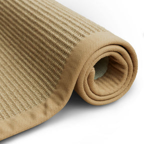 Sisal rug | Mumbai | natural fibre rug with cotton border | available in various sizes