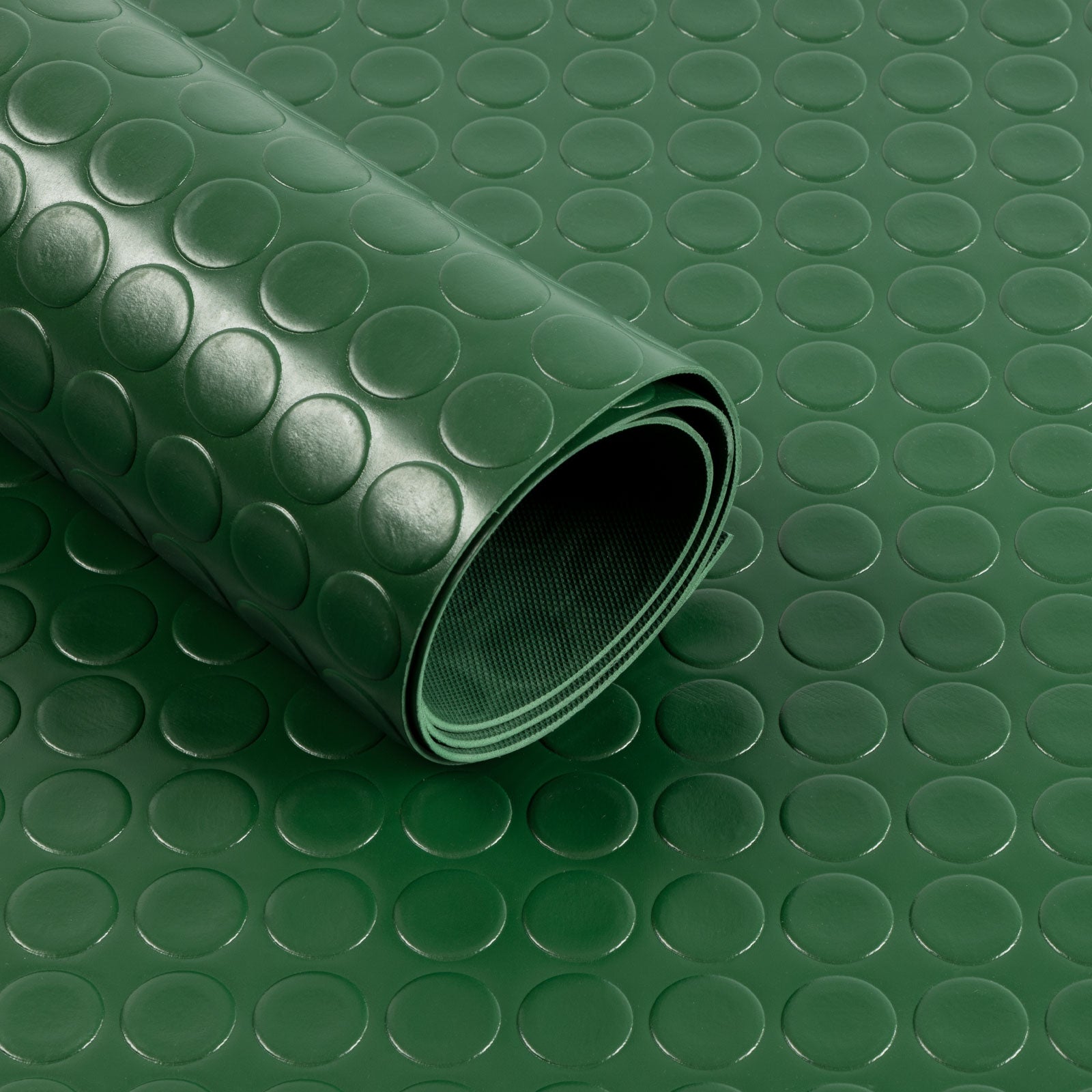 ✂ PVC Vinyl Flooring | Circular Studded | Various Colours | Thickness: 2 mm