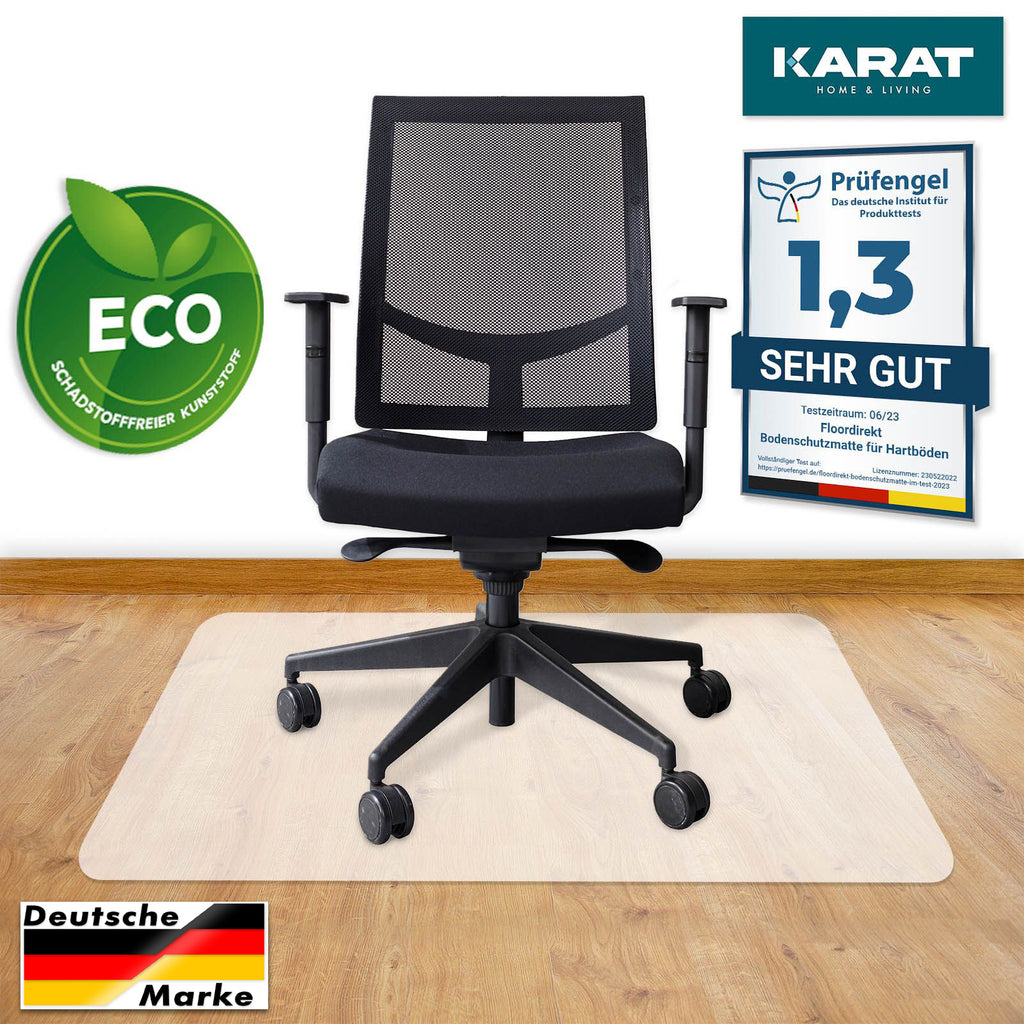Deflecto SuperGrip Multi-surface Chair Mat - Hard Floor, Carpet - 48