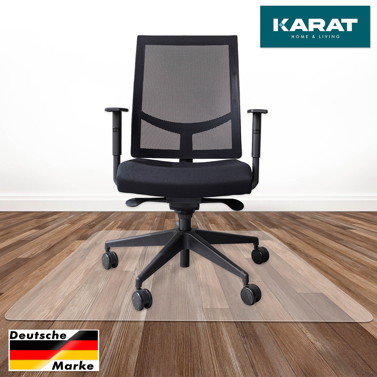 ✂ Polycarbonate Chair Mat for Hard Floors | Premium Quality Floor Protection | Highly Transparent