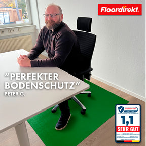 Floor protection mat with bevelled edge in various colours | Kleopatra | Optimum protection for your floors | In many sizes and colours