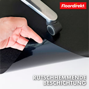 Floor protection mat with bevelled edge in various colours | Kleopatra | Optimum protection for your floors | In many sizes and colours