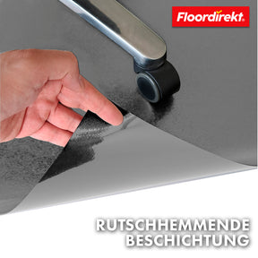 Floor protection mat with bevelled edge in various colours | Kleopatra | Optimum protection for your floors | In many sizes and colours
