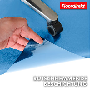 Floor protection mat with bevelled edge in various colours | Kleopatra | Optimum protection for your floors | In many sizes and colours