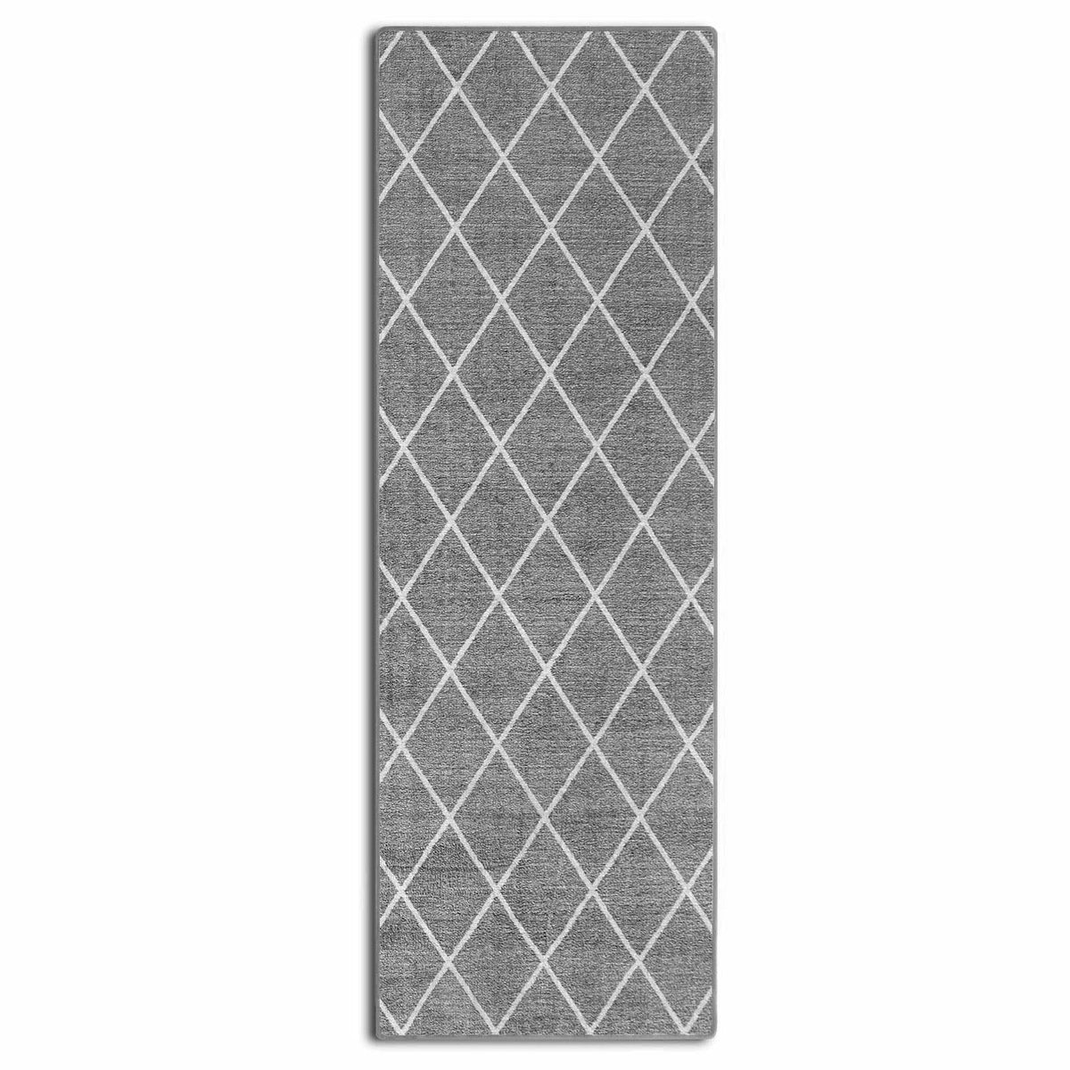 ✂ Carpet Floor Runner | Cosenza | Modern Diamond Design | Customised Size