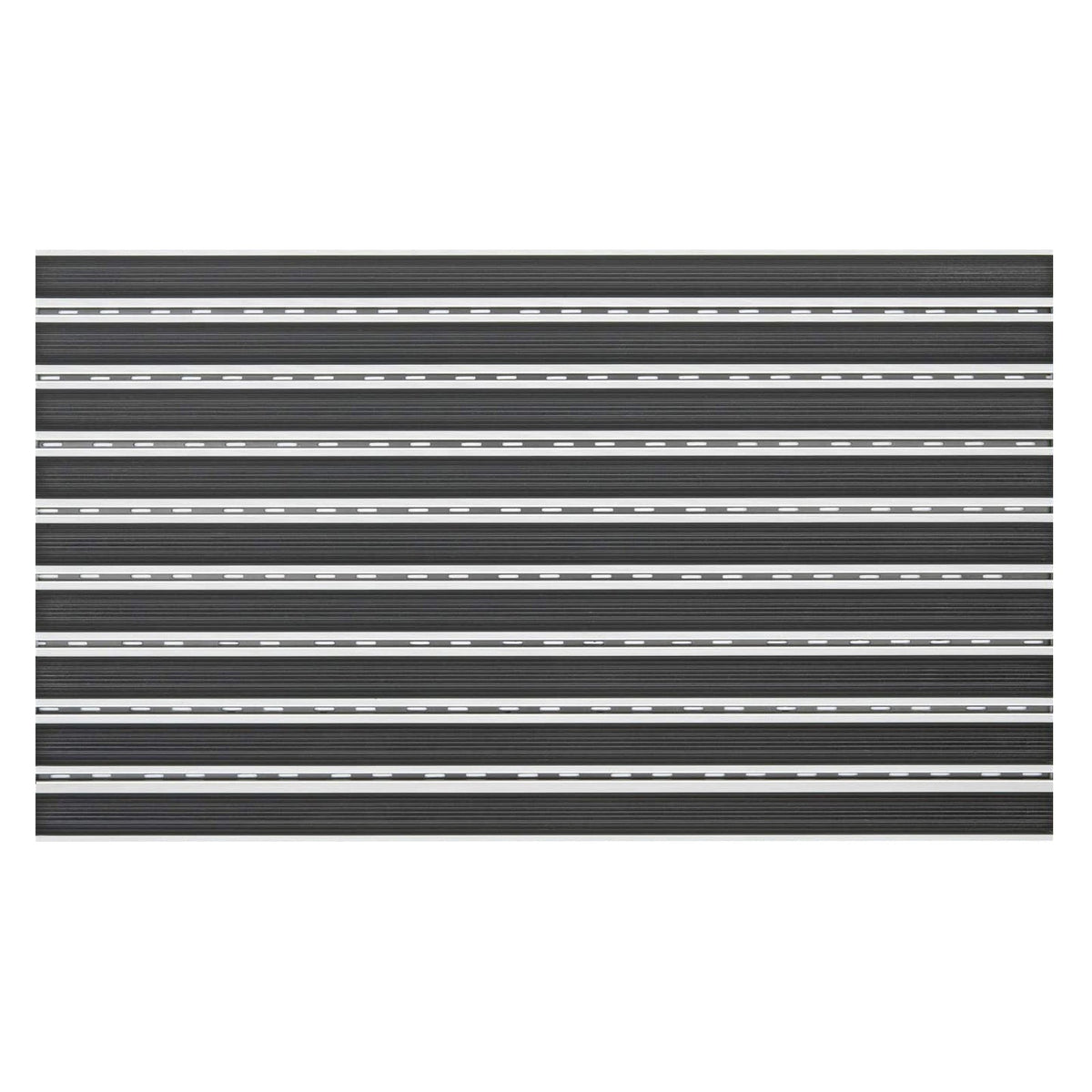 ✂ Entrance Mat Aluflex JR Rubber | 12 mm | Profile Rubber | UV-Resistant