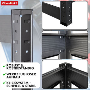 Bottle crate rack | Osaka | Powder-coated steel drinks crate rack for 3 to 9 crates