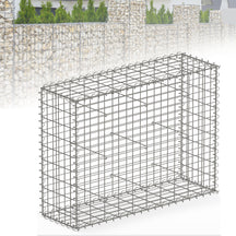 Gabion basket | Lenox | Galvanised steel basket for decorative privacy screens and garden projects