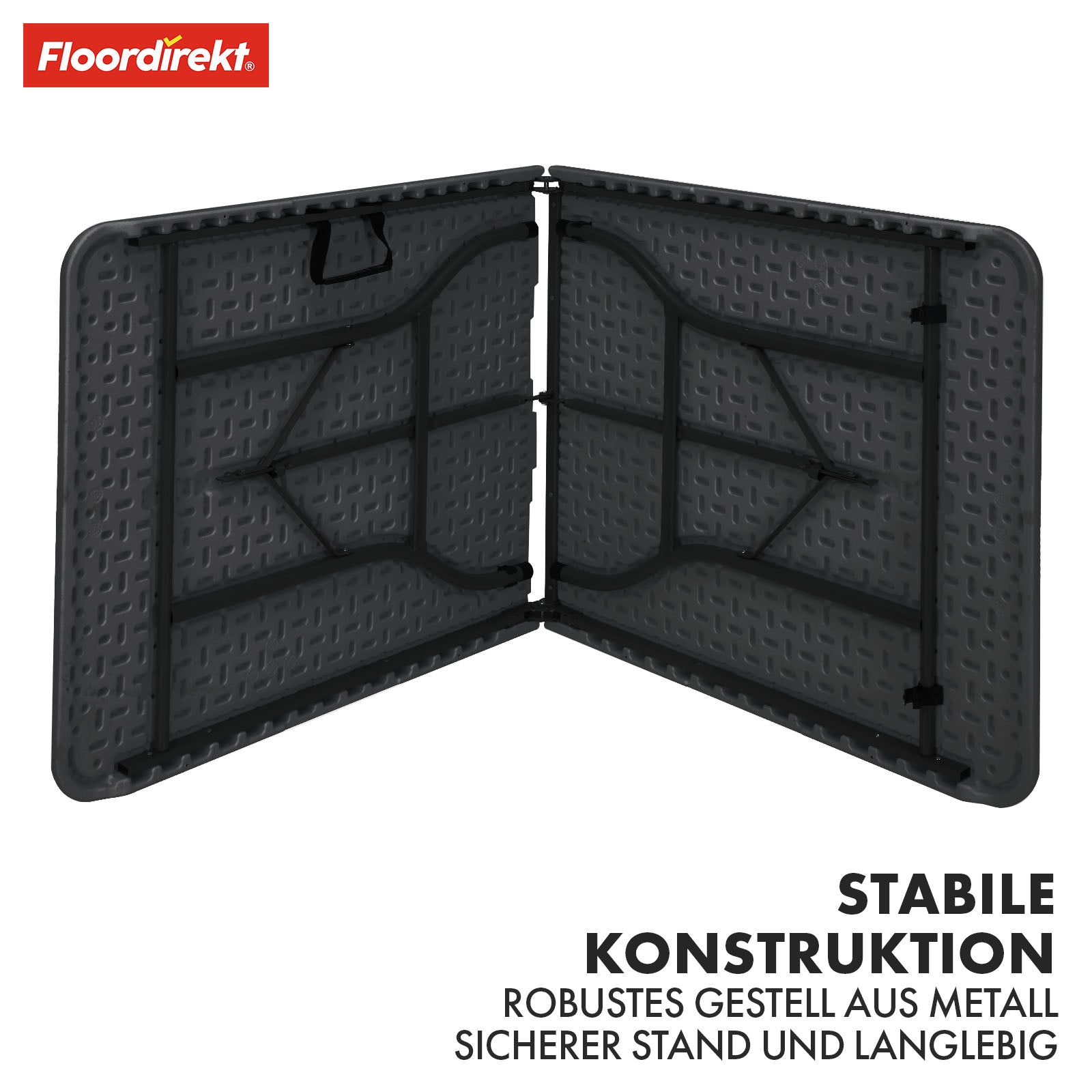 Folding table | Kyoto | Sturdy, foldable all-rounder for indoors and outdoors | 180 x 73 cm