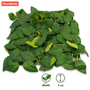 Plant wall | Big Rose Leaf | Elegant wall design with large rose petals for every home | 33 x 33 cm