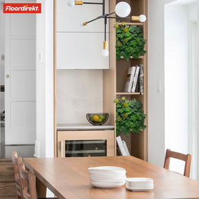 Plant wall | Ivy | Long-lasting artificial plant with ivy leaves for modern interior design | 33 x 33 cm