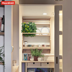 Plant wall | Ivy | Long-lasting artificial plant with ivy leaves for modern interior design | 33 x 33 cm