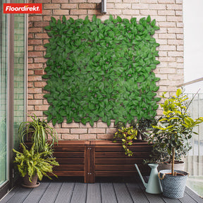 Plant wall | Big Rose Leaf | Elegant wall design with large rose petals for every home | 33 x 33 cm