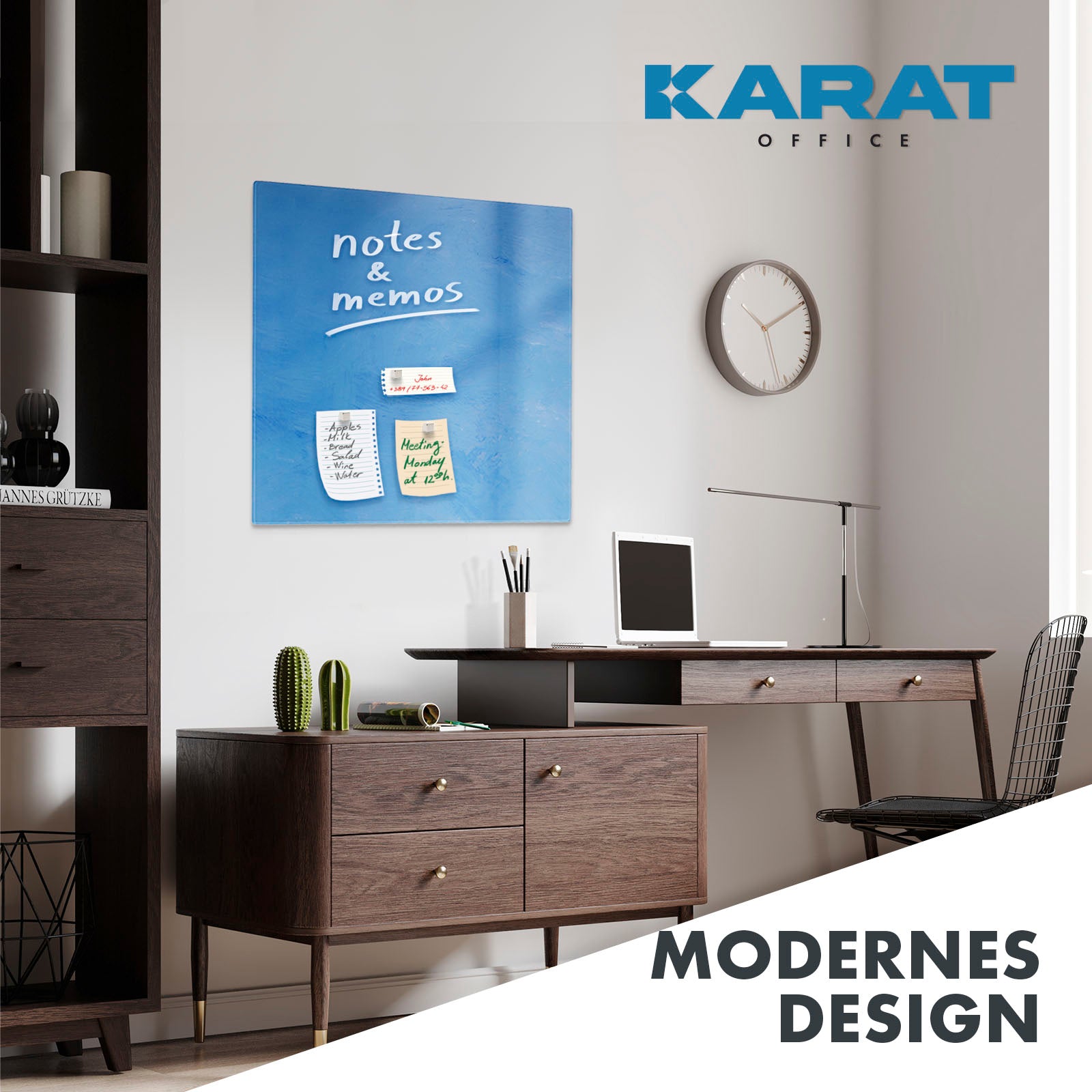 Design Glass Memoboard | Print | With magnets & mounting hardware | In ...