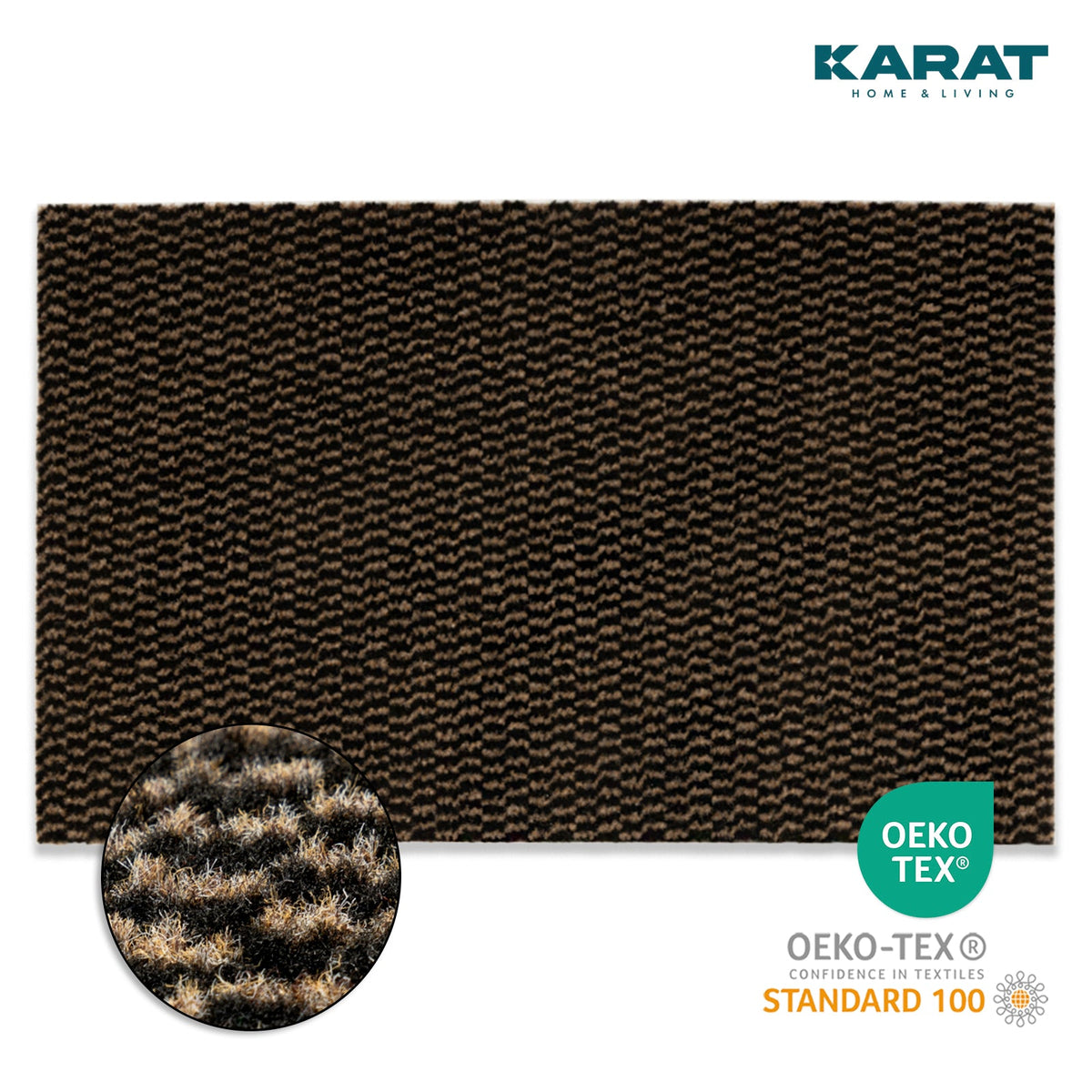 ✂ Dirt Trapper Mat Melange | Door mat for inside and outside | Easy care | Slip-resistant