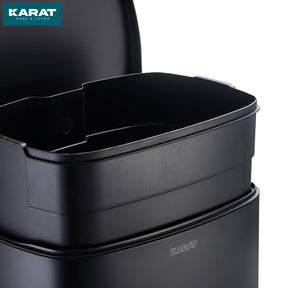 Waste Bin | Dustin | Stainless Steel | With Automatic Closure | 30 - 50 Litres