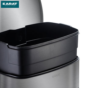 Waste Bin | Dustin | Stainless Steel | With Automatic Closure | 30 - 50 Litres