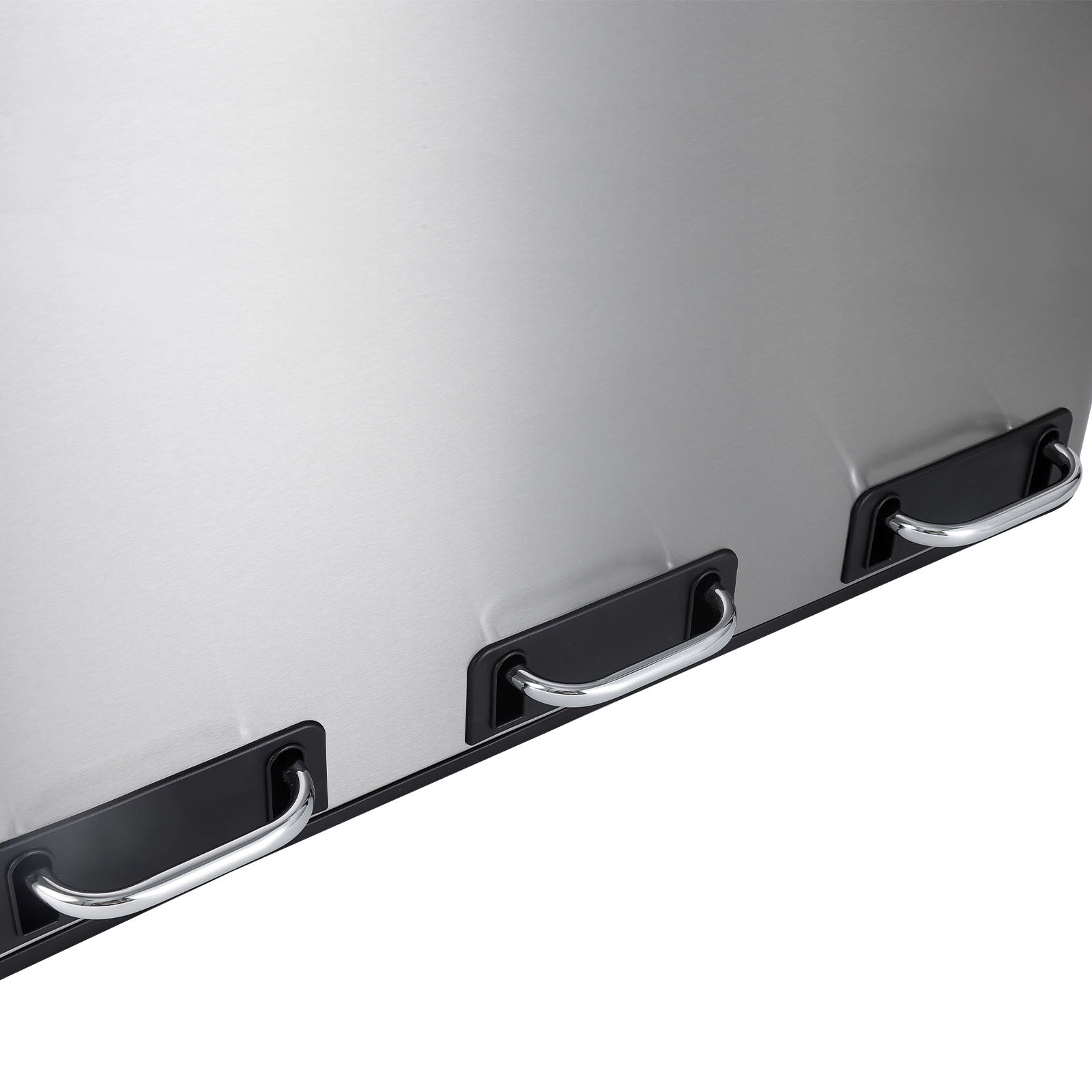 Waste Bin | Felix | Stainless Steel | Separation System | With Closing Damper