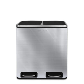 Waste Bin | Felix | Stainless Steel | Separation System | With Closing Damper