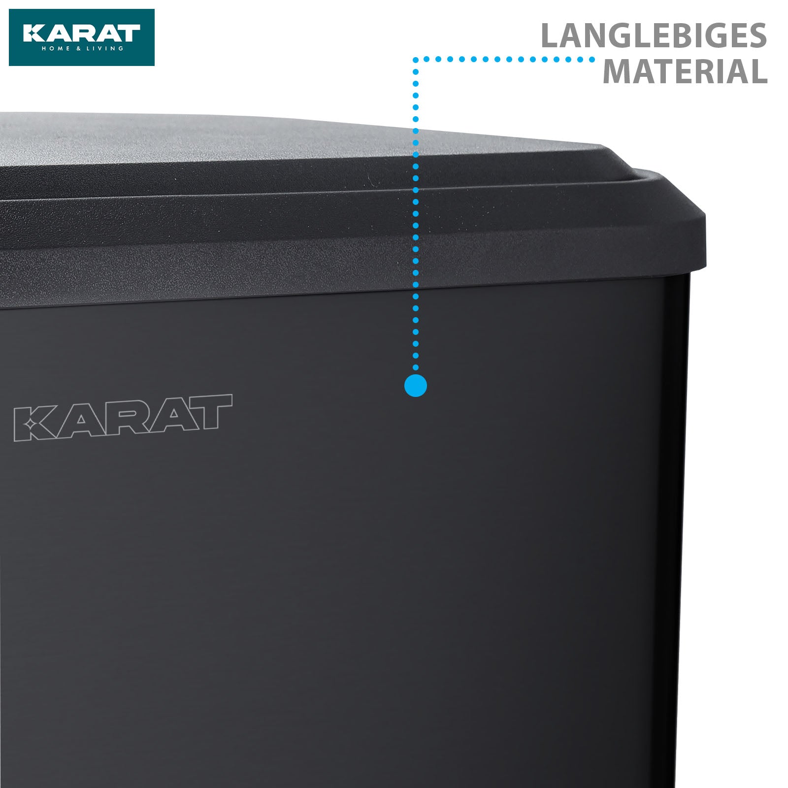 Waste bin | Jack | 30 L capacity | 2-way waste separation | soft-close & pedal | stainless steel or black