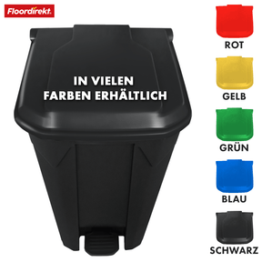 Waste bin | Olaf | Robust step-on waste bin | For household, office & commercial use | Various colours & sizes