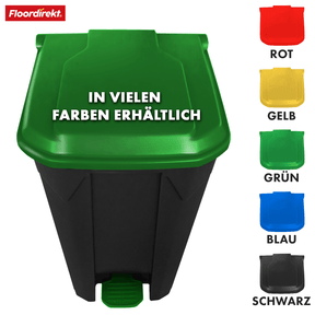 Waste bin | Olaf | Robust step-on waste bin | For household, office & commercial use | Various colours & sizes