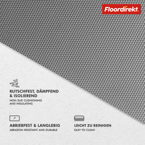PVC flooring | Hexagon | Robust 2 mm vinyl flooring, easy to clean and slip-resistant | Available in several colours