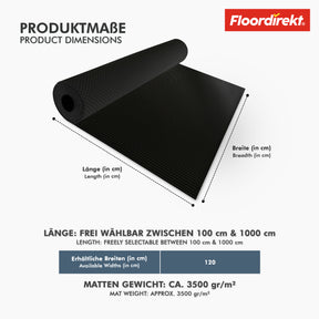 PVC flooring | Hexagon | Robust 2 mm vinyl flooring, easy to clean and slip-resistant | Available in several colours
