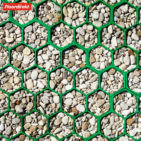 Grid | Paddock plate for ground reinforcement | Hard-wearing material | Available in two colour variants | 50 x 50 cm