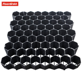 Grid | Paddock plate for ground reinforcement | Hard-wearing material | Available in two colour variants | 50 x 50 cm