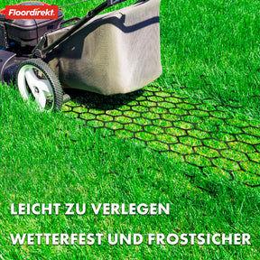 Grid | Paddock plate for ground reinforcement | Hard-wearing material | Available in two colour variants | 50 x 50 cm