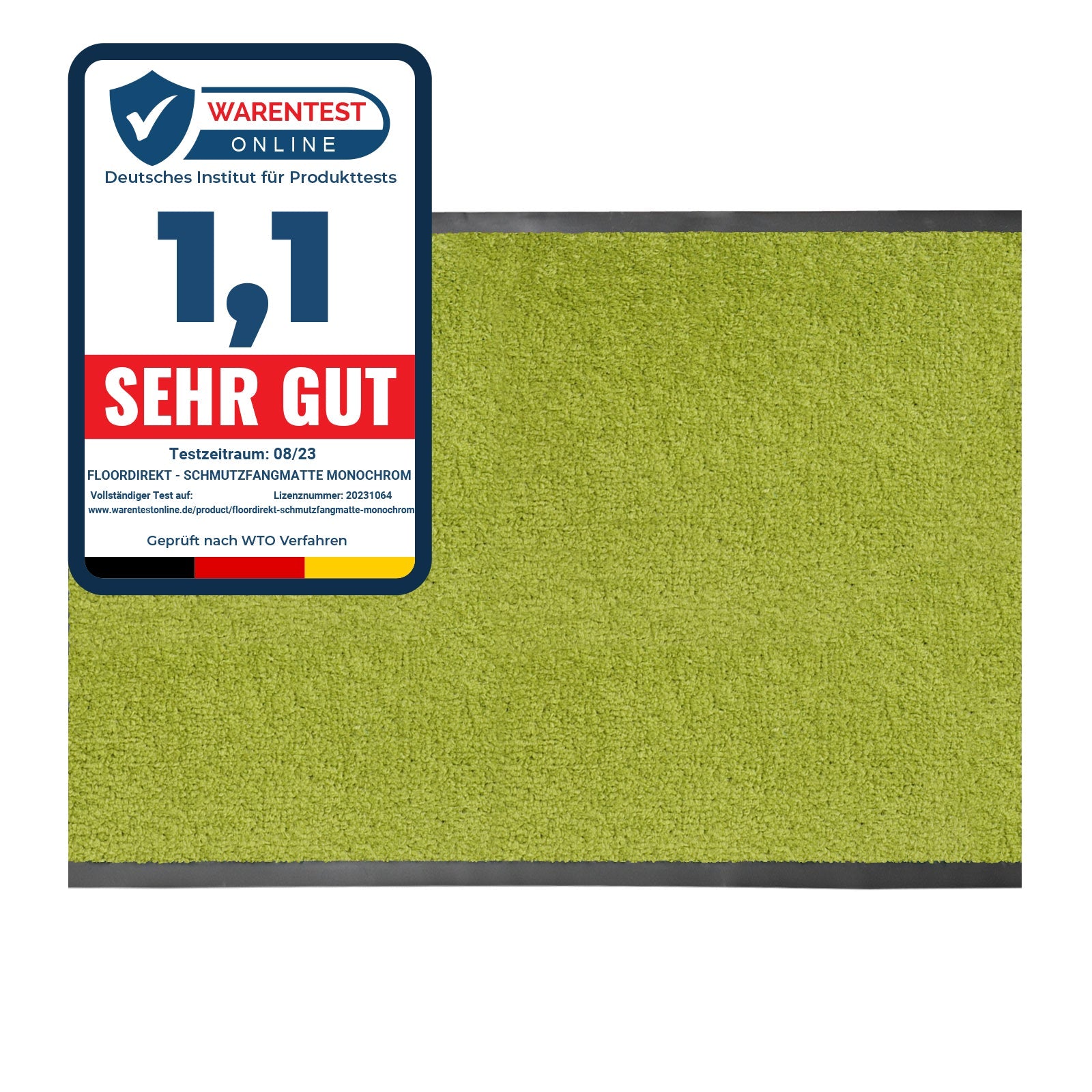 ✂ Dirt Trapper Entrance Floor Mat | Monochrome | Brilliant Colours | For Indoor & Outdoor