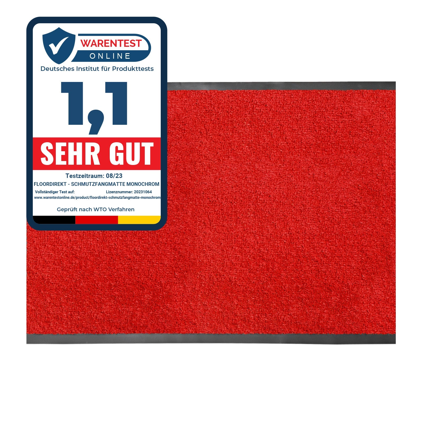 ✂ Dirt Trapper Entrance Floor Mat | Monochrome | Brilliant Colours | For Indoor & Outdoor