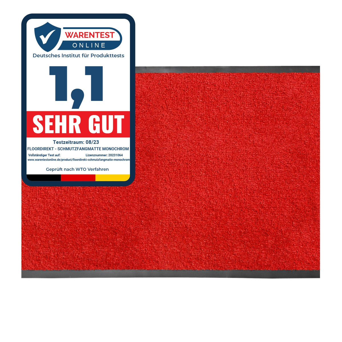 ✂ Dirt Trapper Entrance Floor Mat | Monochrome | Brilliant Colours | For Indoor & Outdoor