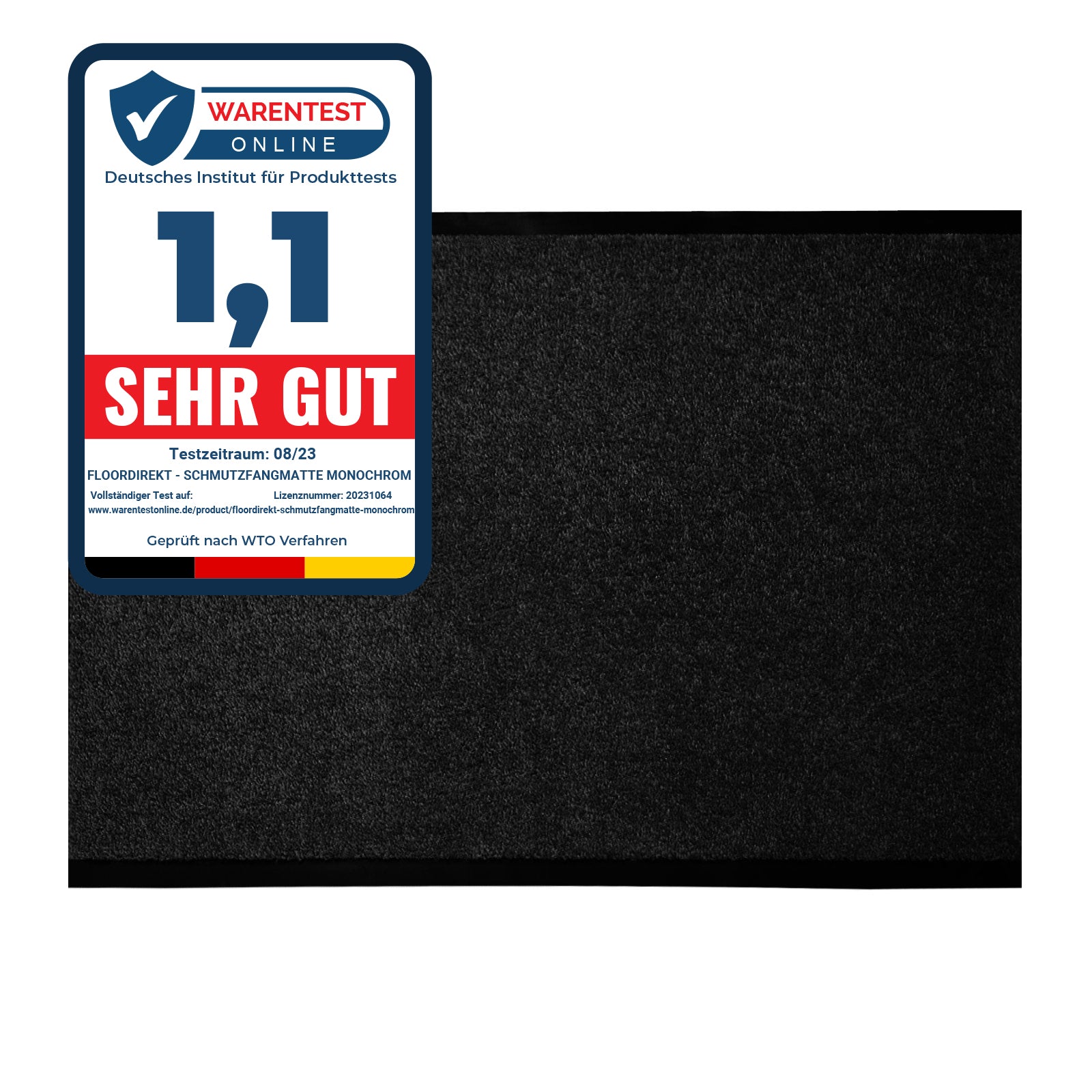 ✂ Dirt Trapper Entrance Floor Mat | Monochrome | Brilliant Colours | For Indoor & Outdoor