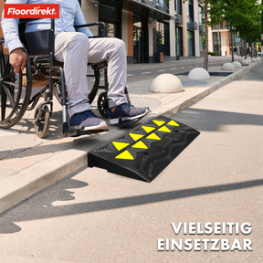 Blanc threshold ramp | Robust and safe solution for barrier-free access | 50 x 28 x 8 cm