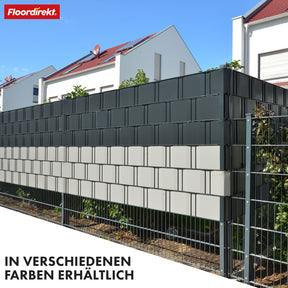 PVC Privacy Strips | For Mesh Fences | Privacy Screen Rolls in Various Designs