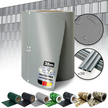 PVC Privacy Strips | For Mesh Fences | Privacy Screen Rolls in Various Designs