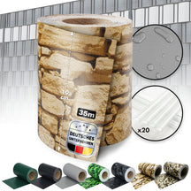 PVC Privacy Strips | For Mesh Fences | Privacy Screen Rolls in Various Designs