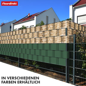 PVC Privacy Strips | For Mesh Fences | Privacy Screen Rolls in Various Designs